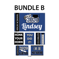 Custom Banner & 5 Standard Yard Signs