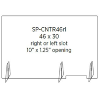 COUNTERTOP SHIELD 46"x30"