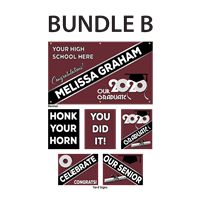Custom Banner & 5 Standard Yard Signs