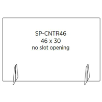 COUNTERTOP SHIELD 46"x30"