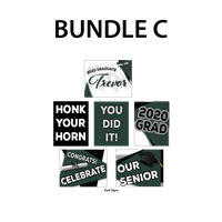 Custom Yard Sign & 5 Standard Yard Signs