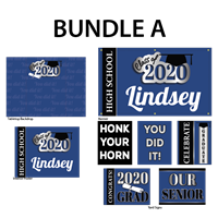 Custom Banner & Poster, 5 Standard Yard Signs PLUS Backdrop
