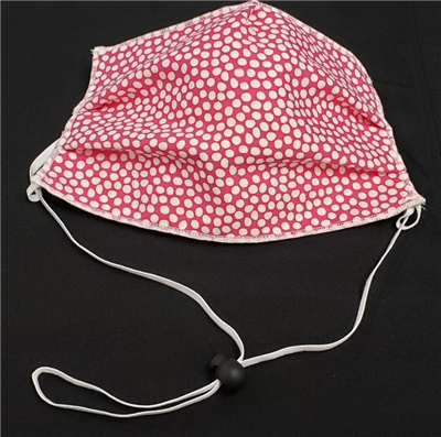 Face Mask – Fuchsia Dot