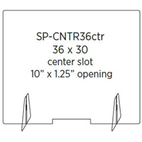 COUNTERTOP SHIELD 36"x30"